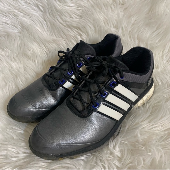 Adidas Adipower Boost Golf Shoes Grey 